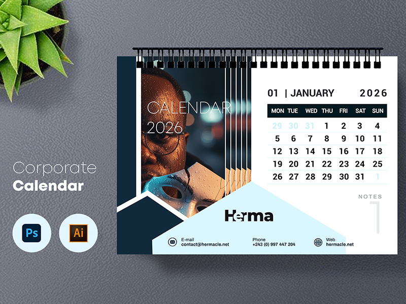 Corporate Calendar Année 2026
